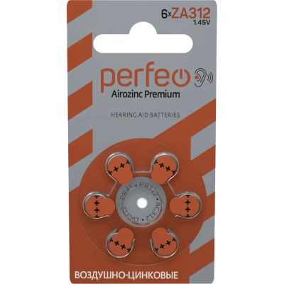 Лот: 25049429. Фото: 1. Батарейка Perfeo ZA312 V312 PR41... Батарейки, аккумуляторы, элементы питания
