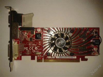 Лот: 2548335. Фото: 1. Видеокарта ASUS Radeon HD 4550. Видеокарты