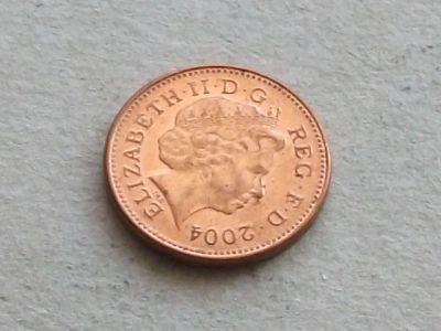 Лот: 19007746. Фото: 1. Монета 1 пенни Великобритания... Великобритания и острова