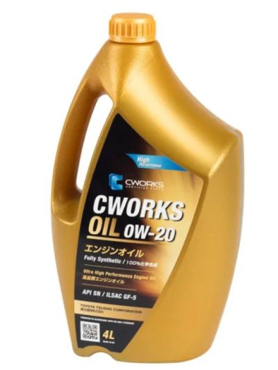 Лот: 20068166. Фото: 1. CWORKS OIL 0W20 SN/GF-5 4 л (масло... Масла, жидкости