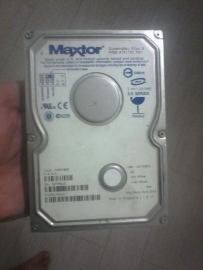 Лот: 6704099. Фото: 1. Жёсткий диск Maxtor 60Gb , IDE. Жёсткие диски (HDD)