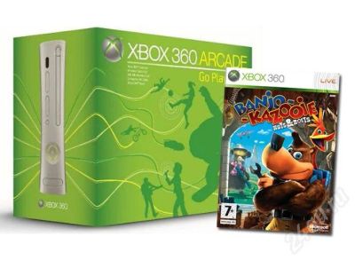 Лот: 715906. Фото: 1. Microsoft Xbox 360 Arcade 120GB... Игровые приставки, консоли