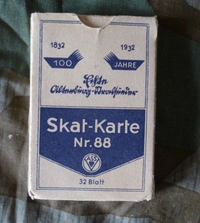 Лот: 8261972. Фото: 1. колода карт германия третий рейх... Предметы быта