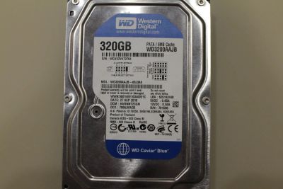 Лот: 4321105. Фото: 1. Винчестер Western Digital WD3200AAJB. Жёсткие диски (HDD)