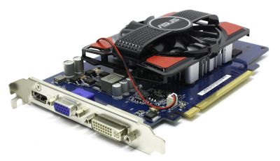 Лот: 20935766. Фото: 1. Видеокарта ASUS ENGT440/DI/1GD3. Видеокарты