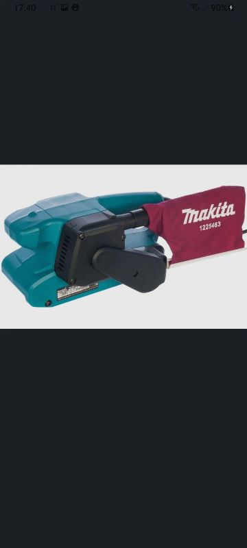 Лот: 22225434. Фото: 1. Ленточная шлифмашина Makita 9910. Электроинструмент