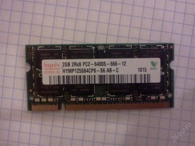 Лот: 2161180. Фото: 1. Hynix 2GB Module DDR2 SoDimm 200-Pin... Оперативная память