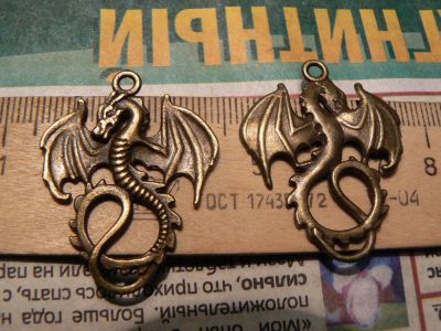 Лот: 8645378. Фото: 1. Подвеска дракон. Бижутерия ручной работы