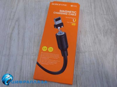 Лот: 18418806. Фото: 1. Кабель магнитный iPhone Lightning... Дата-кабели, переходники