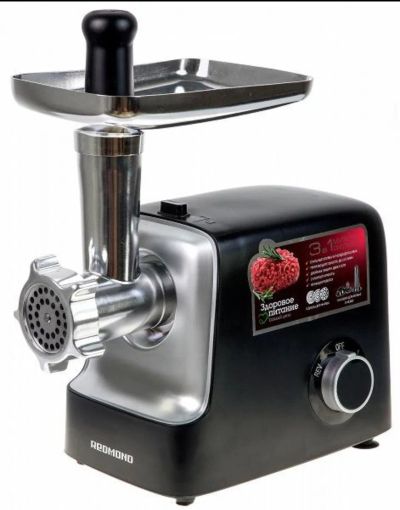 Лот: 25703408. Фото: 1. мясорубка Redmond rmg-1235. Кухонная