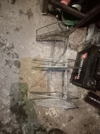 Лот: 17031463. Фото: 1. Полка в ванную угловая. Аксессуары для ванной