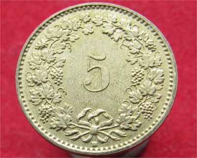 Лот: 11065072. Фото: 1. Монета № 19184 Швейцария. Остальные страны