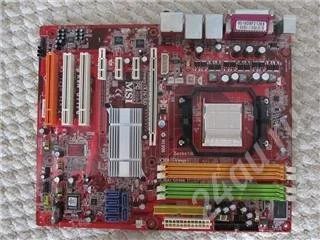 Лот: 391164. Фото: 1. материнка MSI K9N ultra ms-7250... Материнские платы