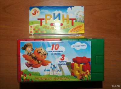 Лот: 10276085. Фото: 1. Детский конструктор-головоломка... Развивающие