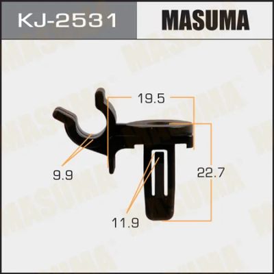 Лот: 18607891. Фото: 1. Клипса крепежная masuma 2531-kj... Кузов