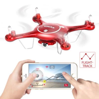 Лот: 9051388. Фото: 1. Квадрокоптер SYMA X5UW I с HD... Квадрокоптеры