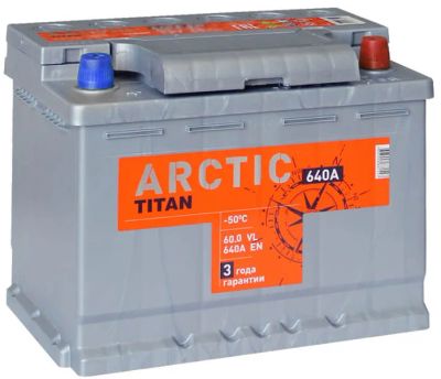 Лот: 18288795. Фото: 1. Аккумулятор Titan Arctic 60 А... Аккумуляторы