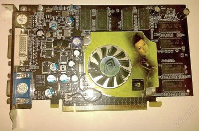 Лот: 2125824. Фото: 1. Видеокарта GeForce 6600 незапускающаяся... Видеокарты