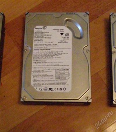 Лот: 1526971. Фото: 1. HDD #2 IDE Seagate Barracuda 120GB... Жёсткие диски (HDD)
