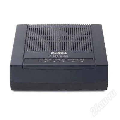Лот: 2770197. Фото: 1. ADSL модем ZyXel P-660RT2. Проводные модемы