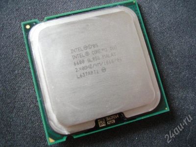 Лот: 586752. Фото: 1. Intel Core 2 Duo E6600 Conroe... Процессоры