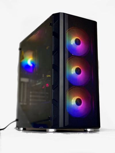 Лот: 19690514. Фото: 1. Gaming PC: Ryzen 5 5600/ B550... Компьютеры в сборе
