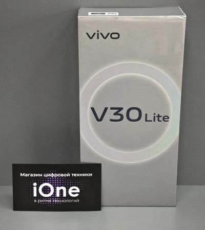 Лот: 23913272. Фото: 1. Vivo V30 Lite 8/128Gb Blue (Новый... Смартфоны