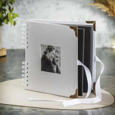 Лот: 24414892. Фото: 1. Фотоальбом на кольцах крафтовый... Фоторамки, фотоальбомы