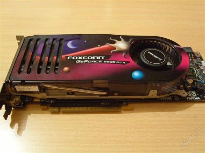 Лот: 1926371. Фото: 1. Видеокарта FOXCONN 8800GTX 768MB... Видеокарты