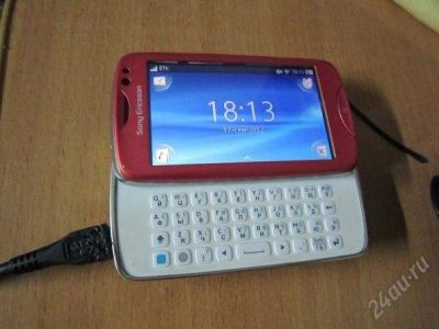 Лот: 2125792. Фото: 1. Sony Ericsson txt pro.ТОРГ. Кнопочные мобильные телефоны