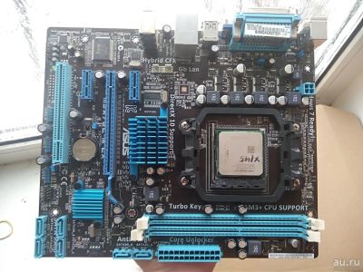 Лот: 12836069. Фото: 1. ASUS M5A78L-M LX Core Unlocker... Материнские платы