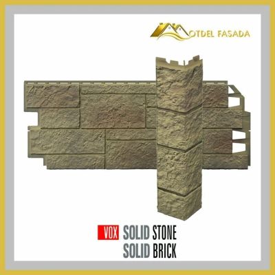 Лот: 17534994. Фото: 1. Фасадные панели VOX Solid Sandstone... Фасадные материалы, сайдинг
