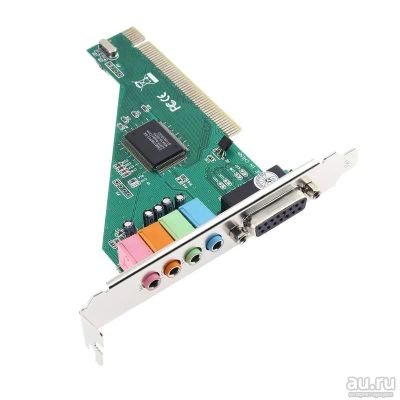 Лот: 9273557. Фото: 1. Звуковая карта PCI 8738SX, 4.0... Звуковые карты