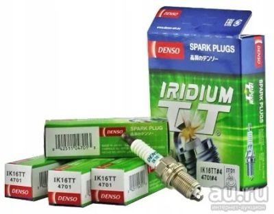 Лот: 17807739. Фото: 1. Свеча зажигания, Denso Iridium... Электрооборудование