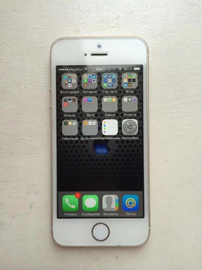 Лот: 4371637. Фото: 1. iPhone 5s 32gb, Gold (A1457). Смартфоны