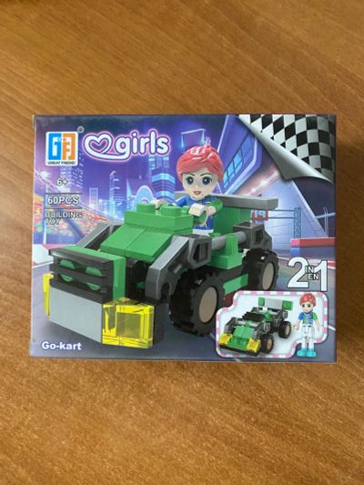 Лот: 25644134. Фото: 1. Конструктор Girls F1. Конструкторы