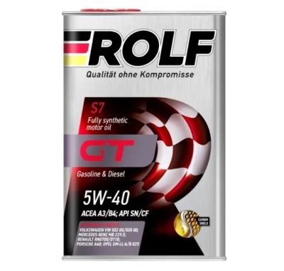Лот: 25808135. Фото: 1. Масло моторное Rolf GT 5w40 SN... Масла, жидкости