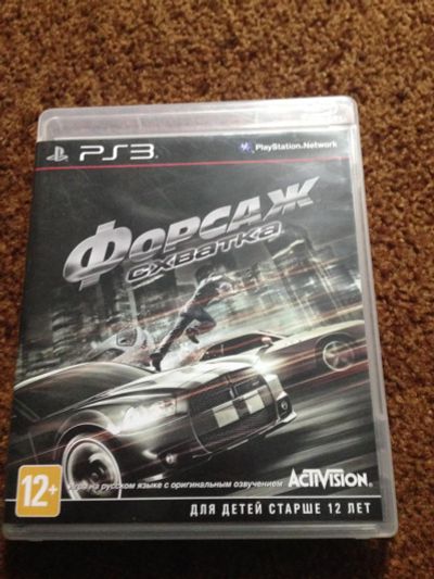 Лот: 6856324. Фото: 1. Диск форсаж Схватка для Sony playstattion... Игры для консолей