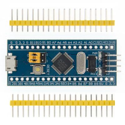 Лот: 15531280. Фото: 1. STM32F103C8T6 плата модуль STM32... Печатные платы