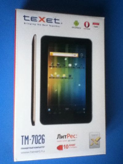Лот: 3723161. Фото: 1. Планшет Texet TM-7026. Планшеты