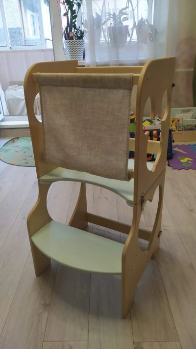 Лот: 19309448. Фото: 1. Детский стульчик. Детская стремянка... Столики, стулья, парты