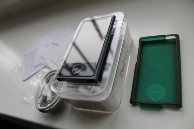 Лот: 4041754. Фото: 1. Ipod nano 7G 16gb black состояние... Плееры