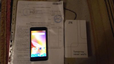 Лот: 8184696. Фото: 1. Смартфон 5" ZTE Blade X3 8 Гб... Смартфоны