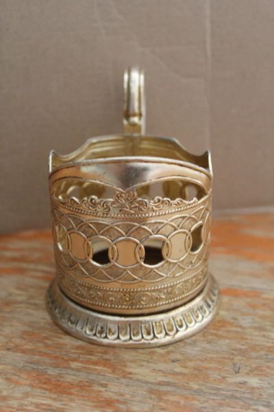 Лот: 21559456. Фото: 1. Подстаканник Ажурный. Предметы интерьера и быта