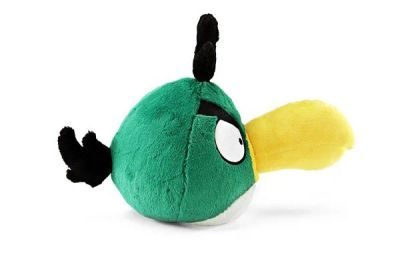 Лот: 3073791. Фото: 1. новая игрушка angry birds (зеленый... Мягкие