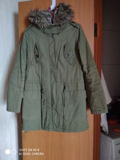 Лот: 15456062. Фото: 1. Куртка парка pull and bear. Верхняя одежда