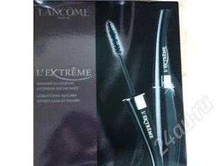 Лот: 82065. Фото: 1. набор lancome тушь + очищение... Унисекс парфюмерия