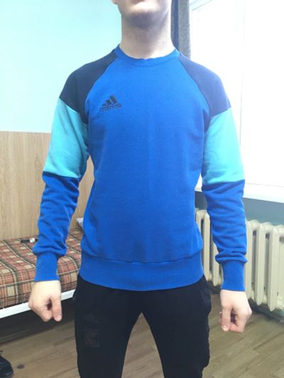 Лот: 15419897. Фото: 1. Кофта adidas. Свитеры, толстовки, худи