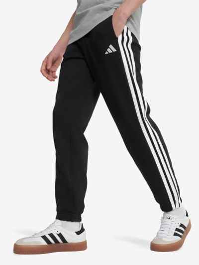 Лот: 25085481. Фото: 1. Брюки для мальчиков adidas, Черный. Спортивные брюки, штаны