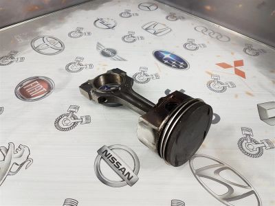 Лот: 23592153. Фото: 1. Поршень с шатуном SsangYong Rexton... Двигатель и элементы двигателя